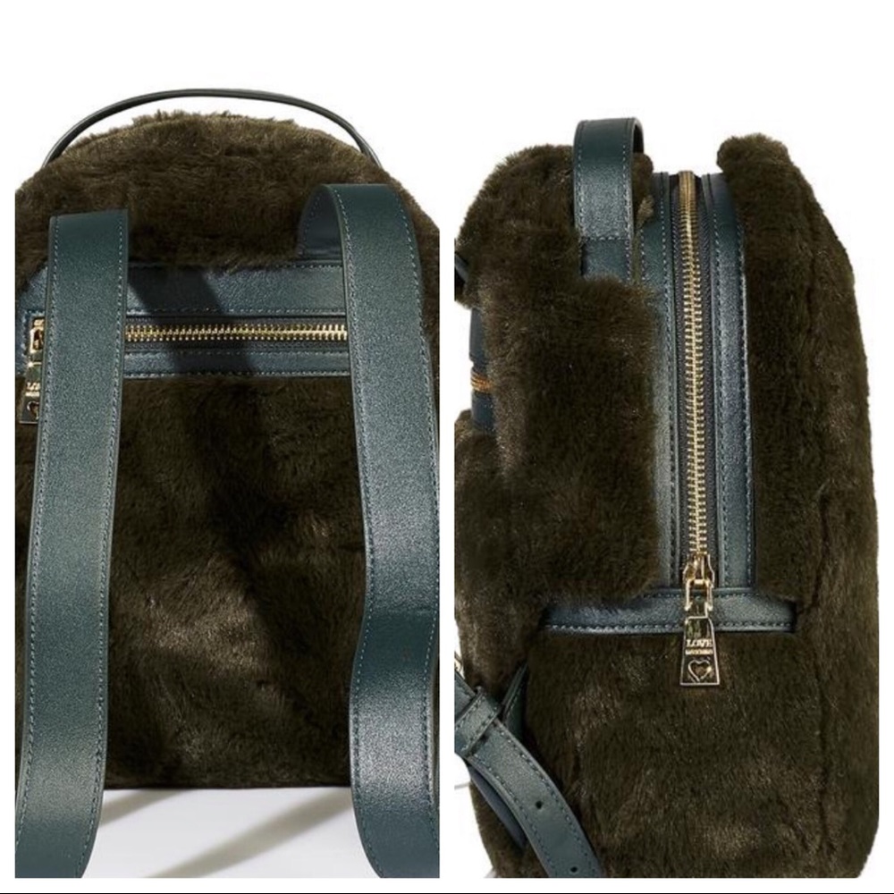 LOVE MOSCHINO FAUX FUR BACKPACK - Picture 3 of 7